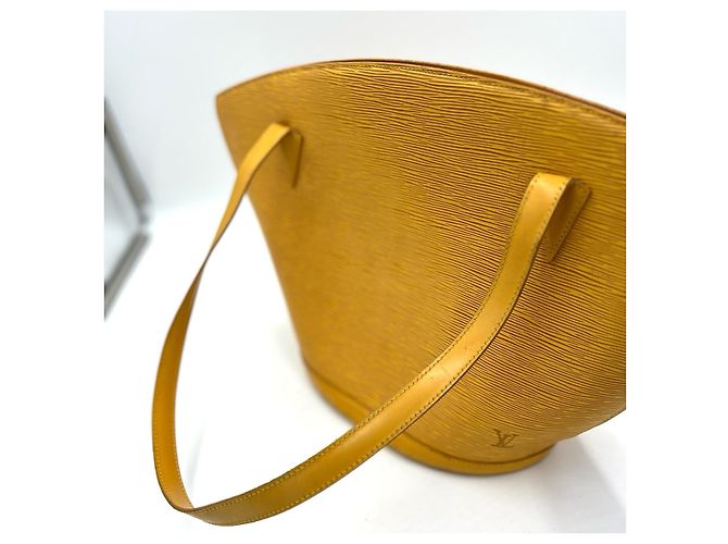 Borsa a mano Louis Vuitton Saint Jacques Epi Gialla Giallo - vista 6