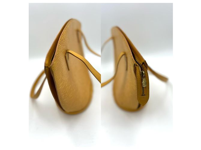 Borsa a mano Louis Vuitton Saint Jacques Epi Gialla Giallo - vista 7