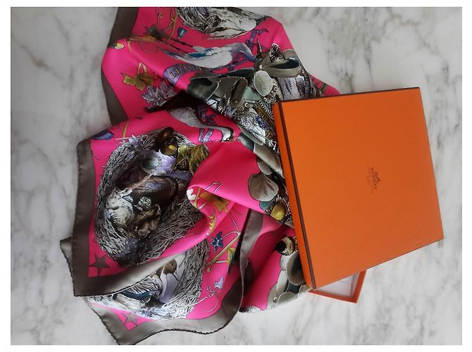 Hermès "Fauna e flora del Texas" Multicolore - vista 7