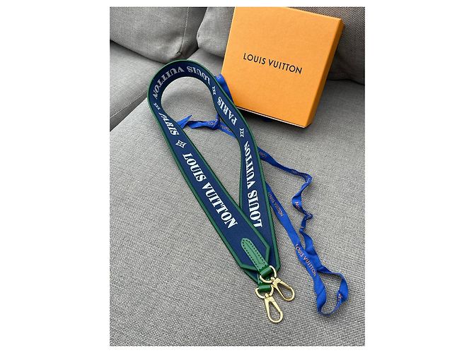 Louis Vuitton Purses, wallets, cases Blue Green - view 3