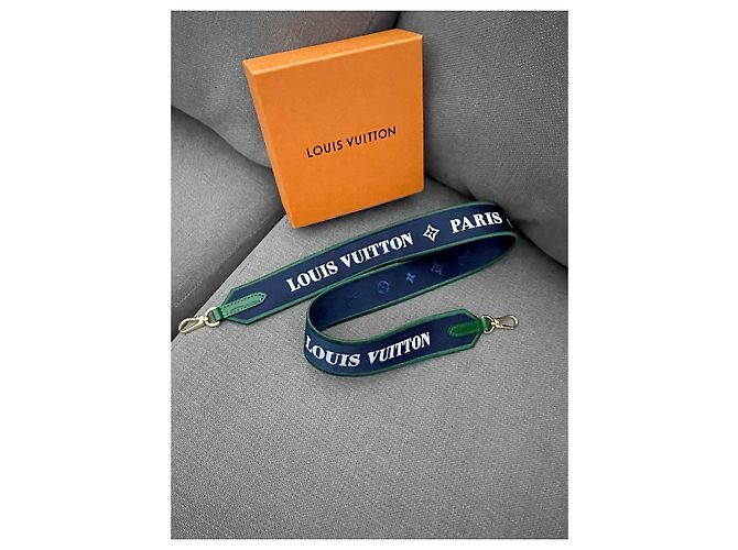 Louis Vuitton Purses, wallets, cases Blue Green - view 8