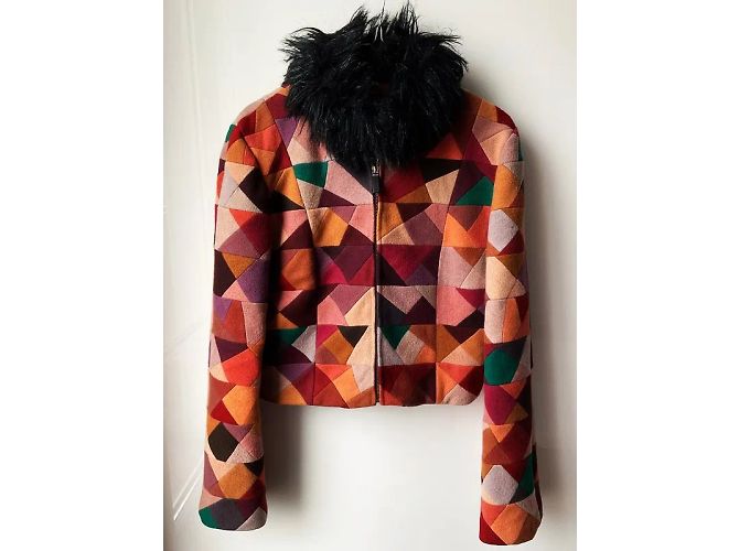 KENZO Jacken T.fr 38 Wolle Mehrfarben - Ansicht 10