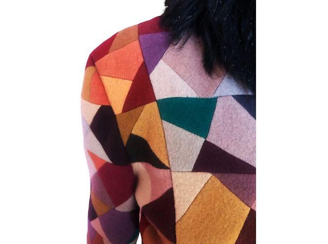KENZO Jacken T.fr 38 Wolle Mehrfarben - Ansicht 5