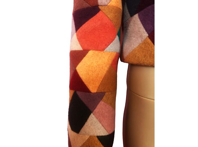 KENZO Jacken T.fr 38 Wolle Mehrfarben - Ansicht 6