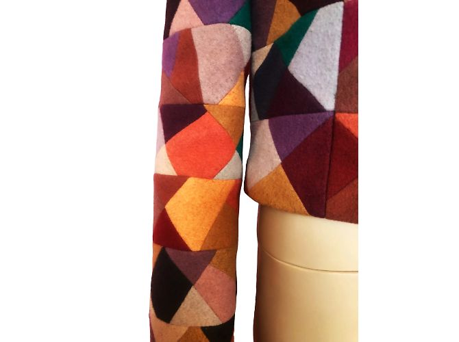 KENZO Jacken T.fr 38 Wolle Mehrfarben - Ansicht 7