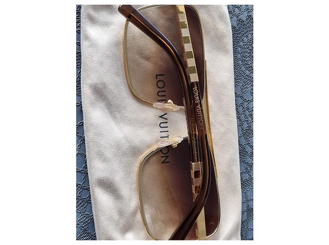 Louis Vuitton occhiali da sole D'oro - vista 2