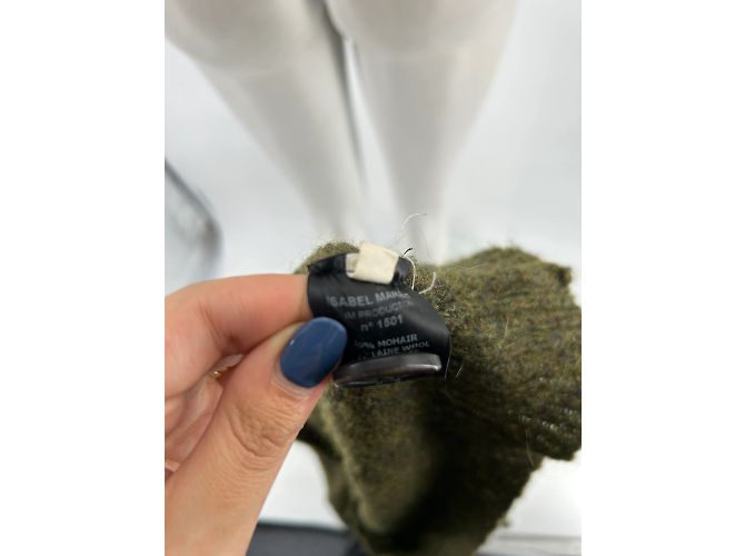 Isabel Marant Etoile Strickwaren T.FR 36 Wolle Khaki - Ansicht 6