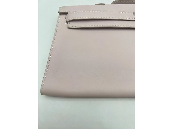 Hermès Borse a mano HERMES T. Pelle Rosa - vista 4