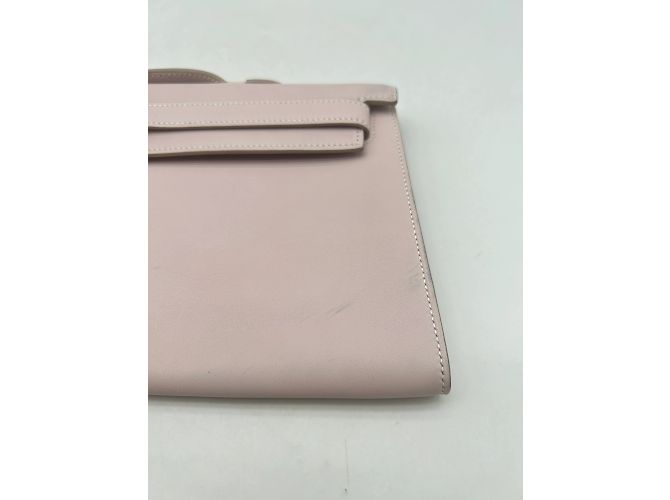 Hermès Borse a mano HERMES T. Pelle Rosa - vista 5