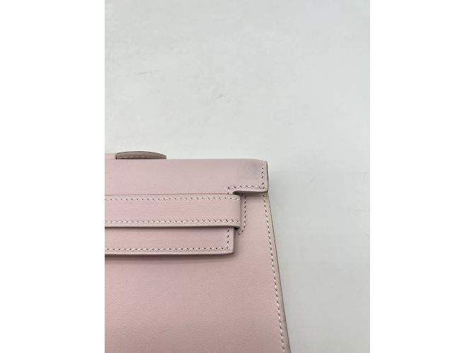 Hermès Borse a mano HERMES T. Pelle Rosa - vista 6
