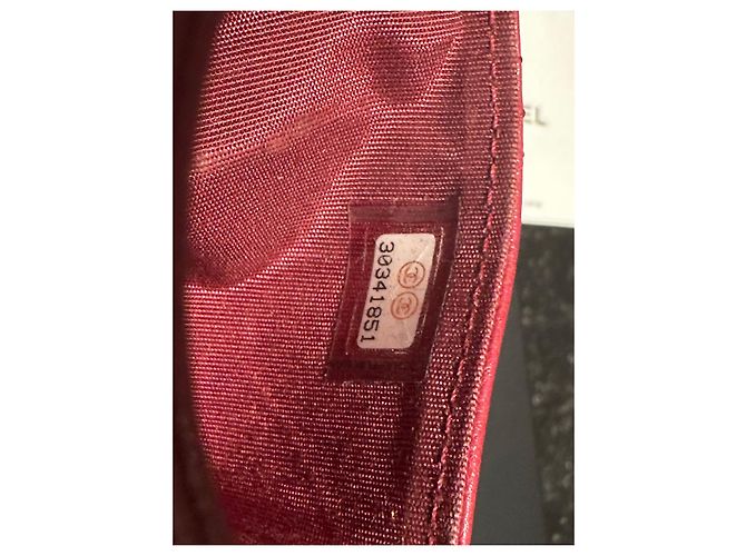 Chanel 19 Kartenhalter Bordeaux - Ansicht 10