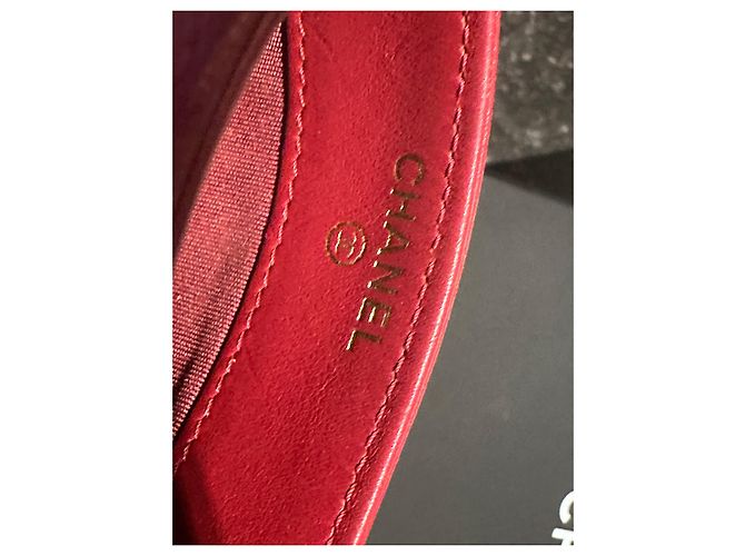 Chanel 19 Kartenhalter Bordeaux - Ansicht 8