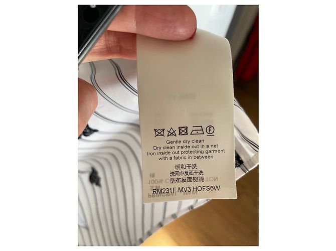 Louis Vuitton Shirts White Blue - view 11