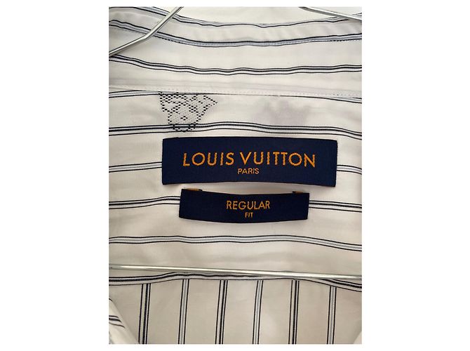 Louis Vuitton Shirts White Blue - view 4