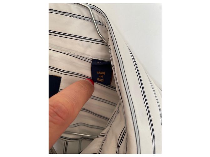 Louis Vuitton Shirts White Blue - view 8