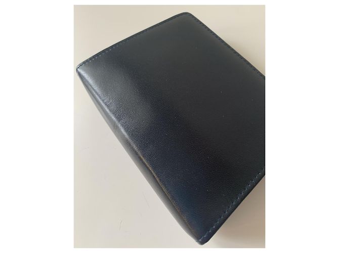 Christian Dior Purses, wallets, cases Golden Dark blue - view 13
