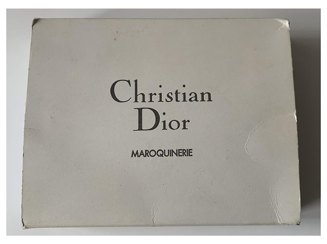 Christian Dior Purses, wallets, cases Golden Dark blue - view 15