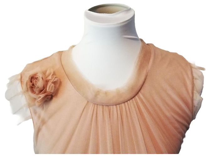 Camisa Lanvin Rosa de Lyocell con Apliques de Rosa - vista 4