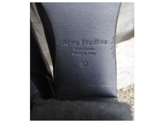 Botas Acne Studios p 37 Negro - vista 8