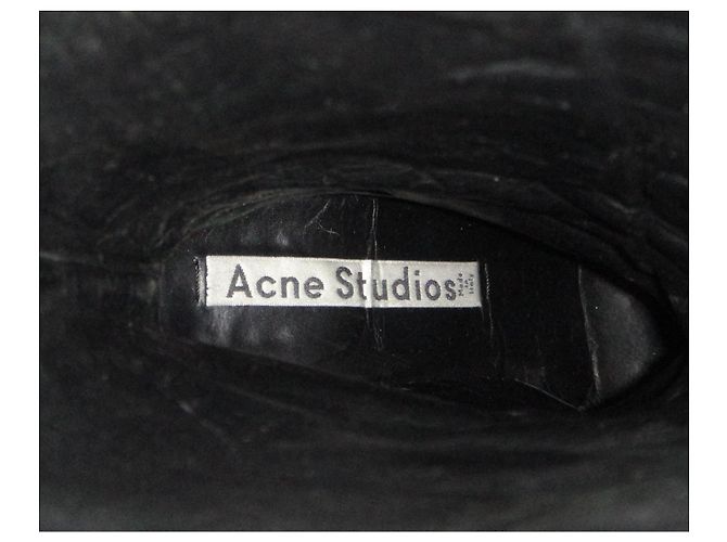 Botas Acne Studios p 37 Negro - vista 9