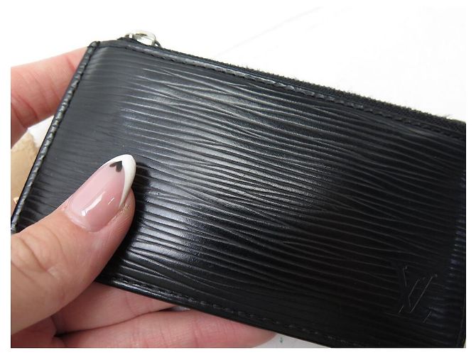 LOUIS VUITTON KEY RING POCHETTE KEYS LEATHER EPI LEATHER WALLET KEY HOLDER - view 6