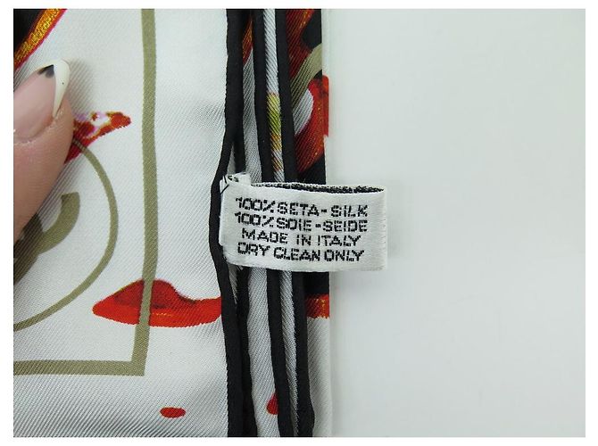 NUOVA SCIARPA CHANEL MADEMOISELLE COCO QUADRATA 90 Sciarpa di seta cm Multicolore - vista 6