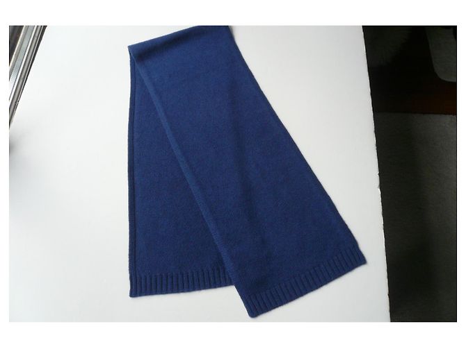 Bonpoint ERIC BOMPARD Blauer Schal neu blau TU - Ansicht 2