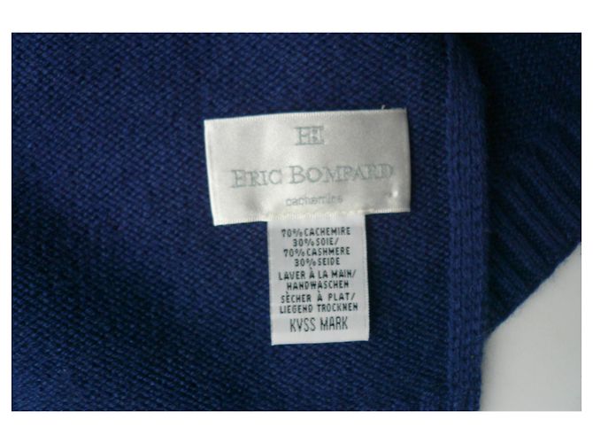 Bonpoint ERIC BOMPARD Blauer Schal neu blau TU - Ansicht 3