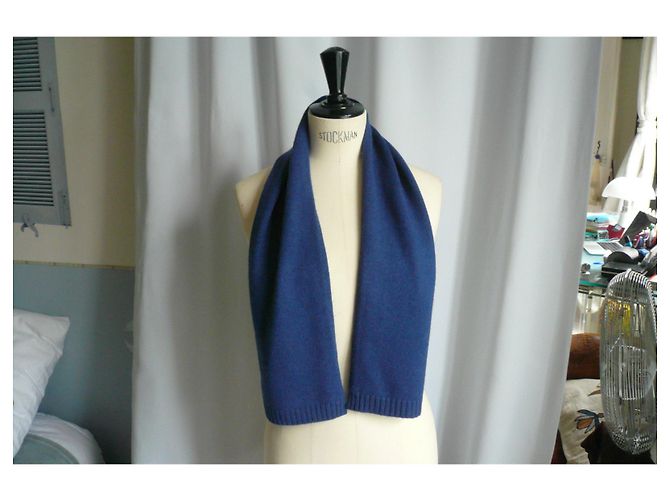 Bonpoint ERIC BOMPARD Blauer Schal neu blau TU - Ansicht 4