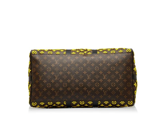 Keepall LOUIS VUITTON Sacs de voyage Triangle Jaune - vue 4