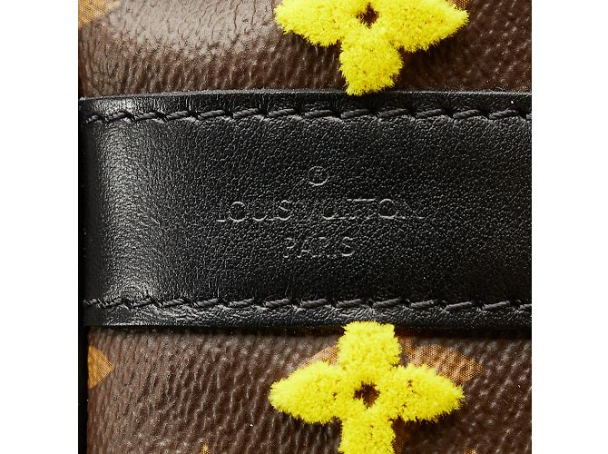 Keepall LOUIS VUITTON Sacs de voyage Triangle Jaune - vue 6