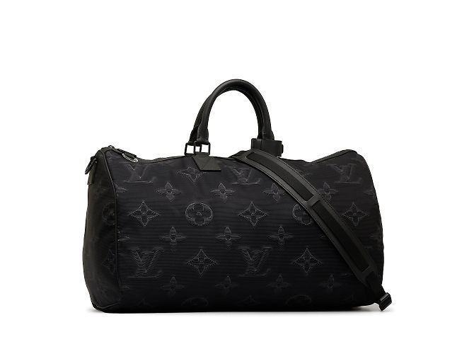 LOUIS VUITTON Borse da viaggio Keepall Nero - vista 2