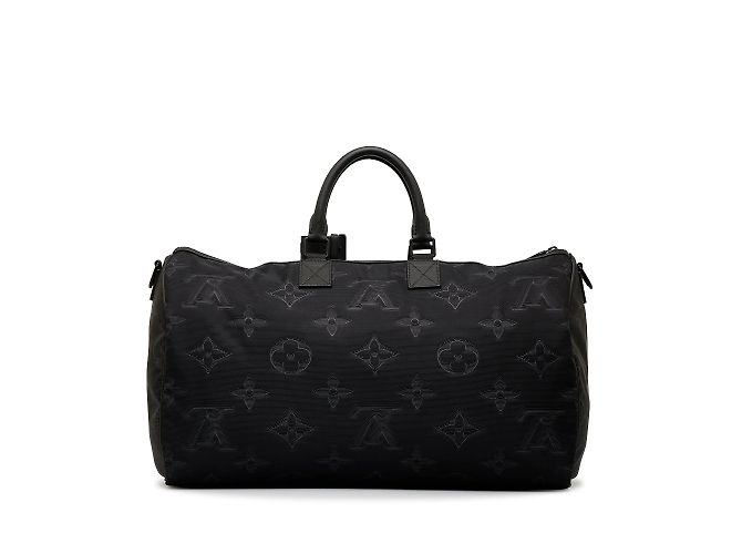 LOUIS VUITTON Borse da viaggio Keepall Nero - vista 3