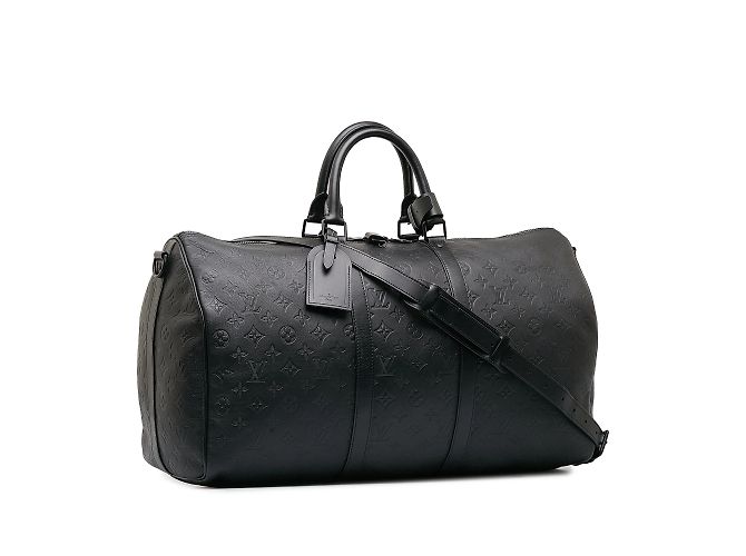 LOUIS VUITTON Borse da viaggio Keepall Nero - vista 2