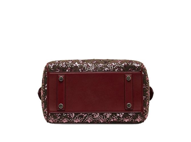Speedy LOUIS VUITTON Sacs à main Sunshine Express Rouge - vue 4