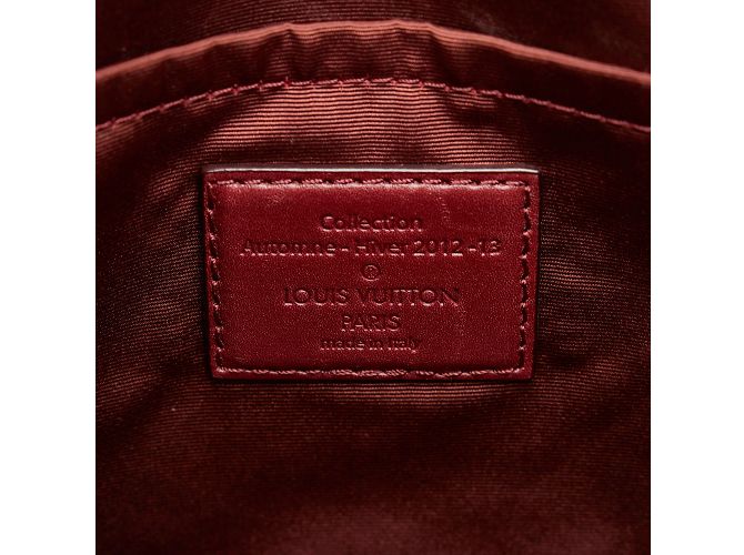 Speedy LOUIS VUITTON Sacs à main Sunshine Express Rouge - vue 6
