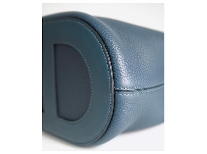 Hermès In-The-Loop 23 Blu Pelle - vista 5