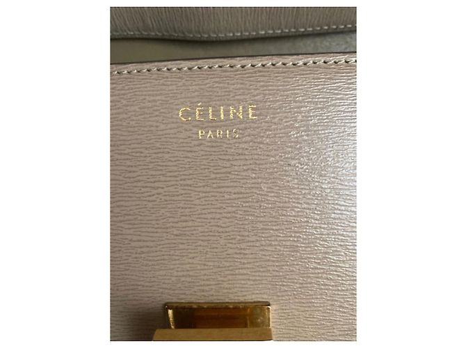 Céline Classic Medium Taupe Mouse Bag Hellbraun - Ansicht 2
