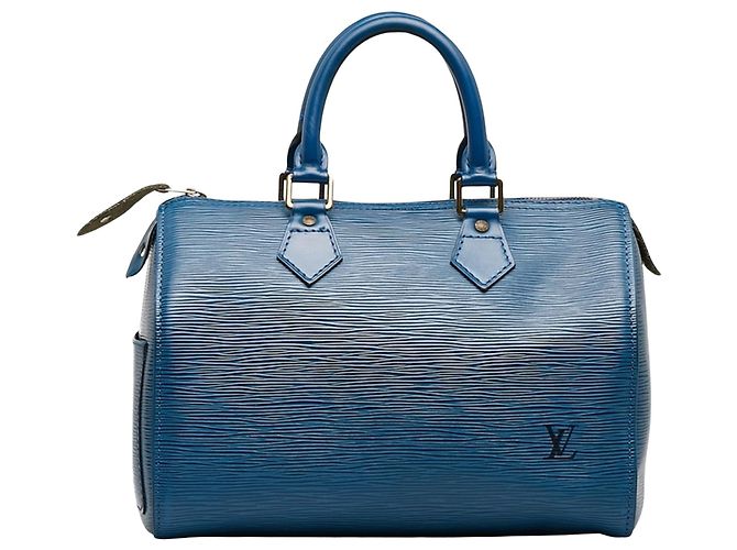 Speedy Louis Vuitton schnell 25 Blau - Ansicht 2