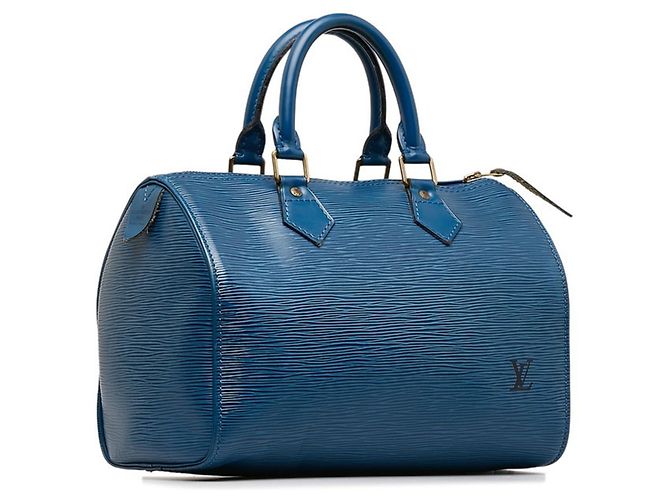 Speedy Louis Vuitton schnell 25 Blau - Ansicht 4