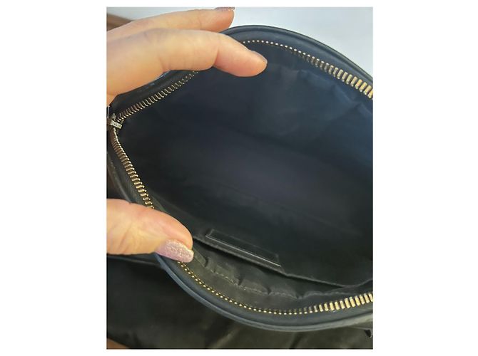 Saint Laurent lou em couro acolchoado lou em couro acolchoado Preto - vista 5