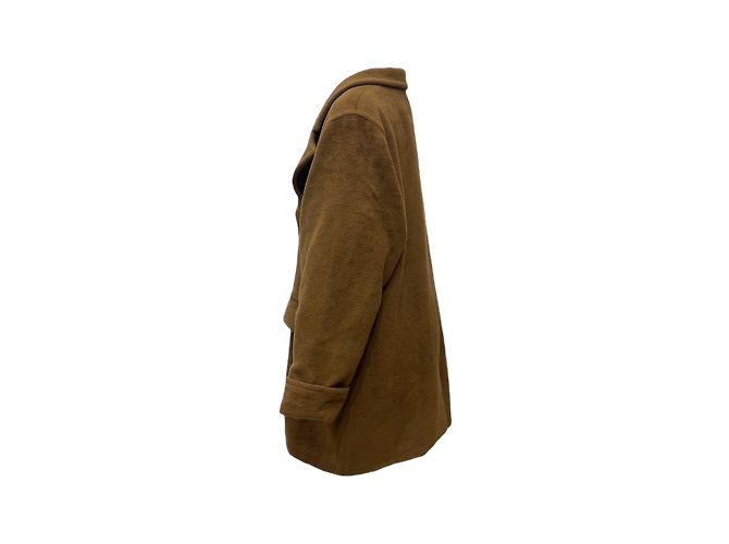 Max Mara Wolljacke Braun M - Ansicht 4