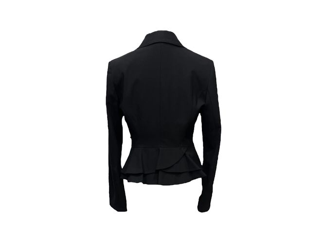 Fendi Black Wool Jacket M - view 3