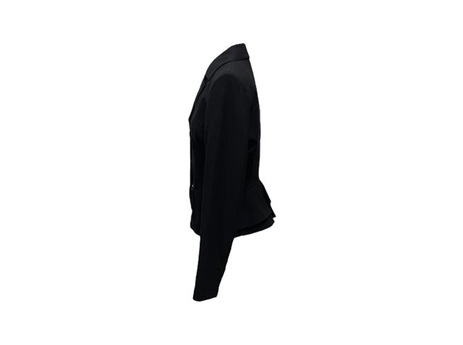 Fendi Black Wool Jacket M - view 4