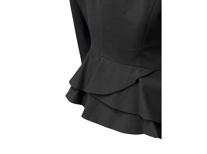 Fendi Black Wool Jacket M - view 7