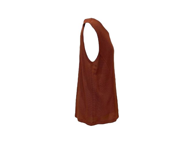 Chaqueta Burberry de algodón rojo oscuro M Burdeos - vista 2