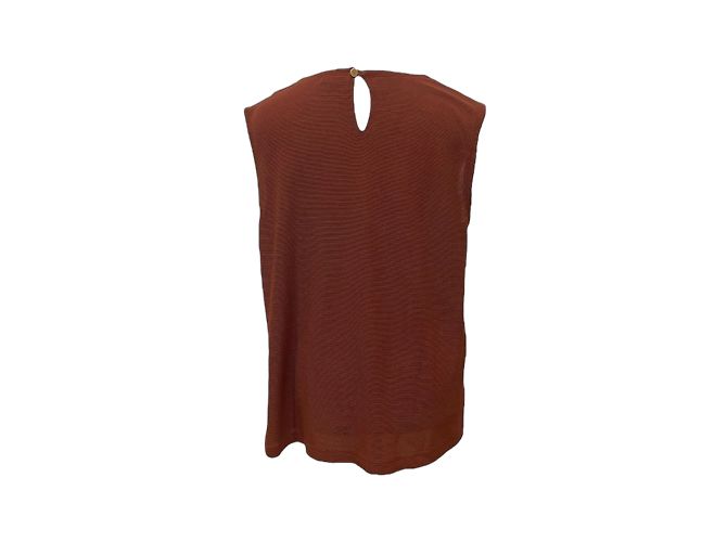Chaqueta Burberry de algodón rojo oscuro M Burdeos - vista 3