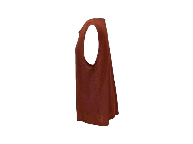 Chaqueta Burberry de algodón rojo oscuro M Burdeos - vista 4