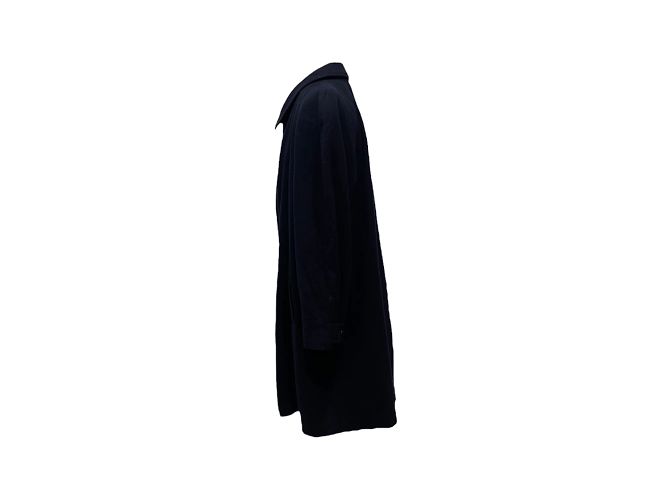 Burberry Blue Wool Jacket M - view 4