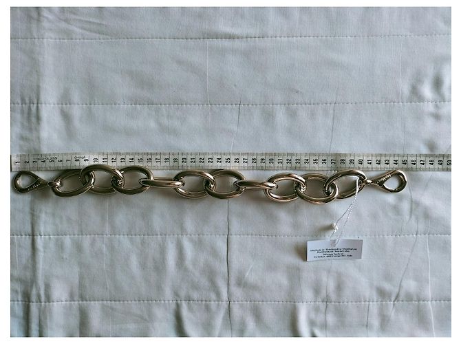 Collana Maxi Catena Max Mara Oro Metallo D'oro - vista 6